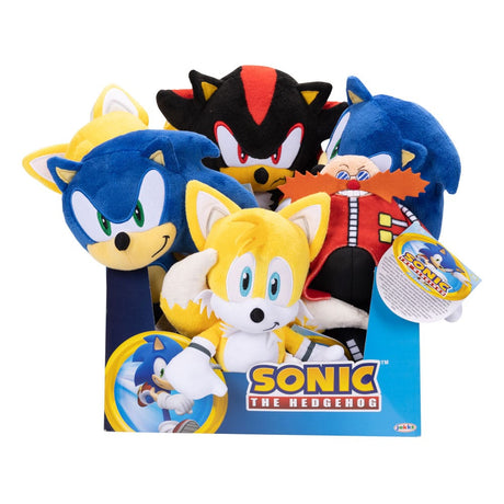 Sonic the Hedgehog Series 10 Plush Figure Assortment (8 Pack)