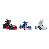 Sonic Wave 7 Diecast Vehicle Set (1/64) with Figures by Jakks Pacific