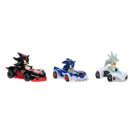 Sonic Wave 7 Diecast Vehicle Set (1/64) with Figures by Jakks Pacific
