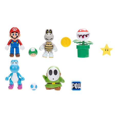 World of Nintendo Super Mario Wave 40 Mini Figures - 10cm