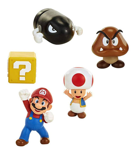 World of Nintendo Mini Figure 5-Pack: New Super Mario Bros. U Acorn Plains