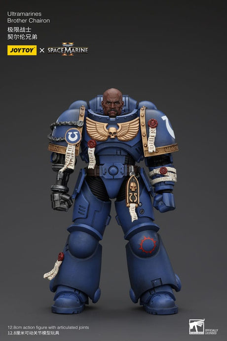 Warhammer 40k 1/18 Ultramarines Brother Chairon Action Figure (13cm)