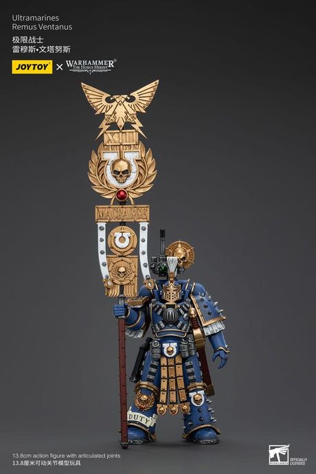 Warhammer The Horus Heresy 1/18 Ultramarines Remus Ventanus Action Figure