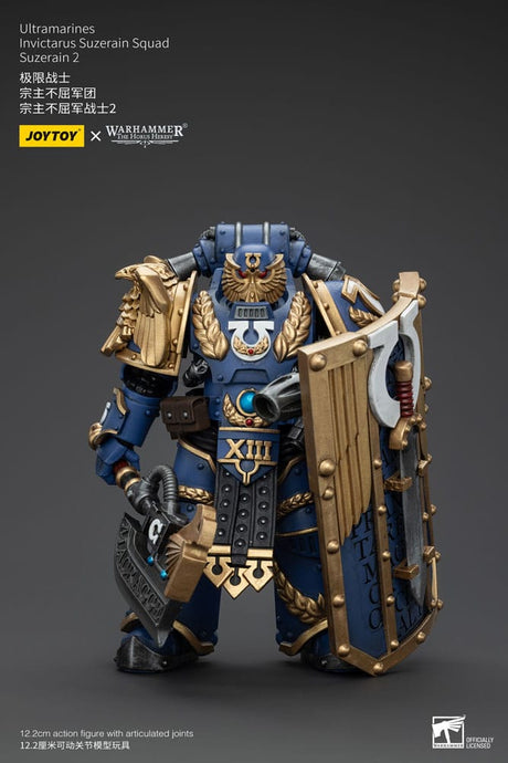 Warhammer Heresy Ultramarines Suzerain Action Figure - 1/18 Scale