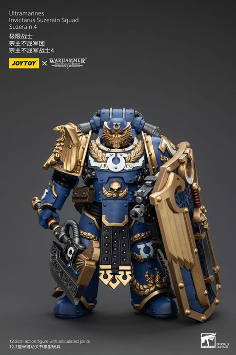 Warhammer 1/18 Action Figure: Ultramarines Invictarus Suzerain Squad #4