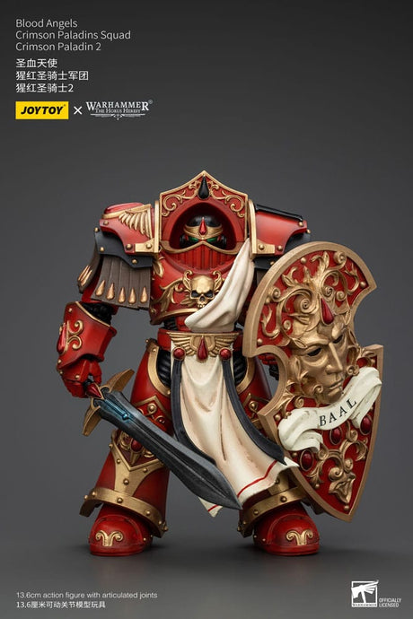 Warhammer The Horus Heresy Crimson Paladin 2 Action Figure 1/18 Scale - Joy Toy