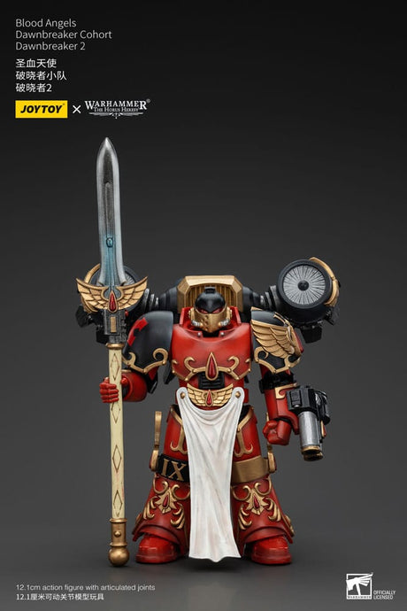 Warhammer Horus Heresy Blood Angels Dawnbreaker Cohort 1/18 Scale Action Figure