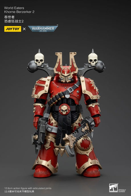 Warhammer 40k World Eaters Khorne Berzerker Action Figure