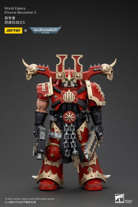Warhammer 40k World Eaters Khorne Berzerker 1/18 Action Figure