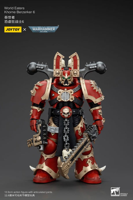 Warhammer 40k World Eaters Khorne Berzerker Action Figure by Joy Toy
