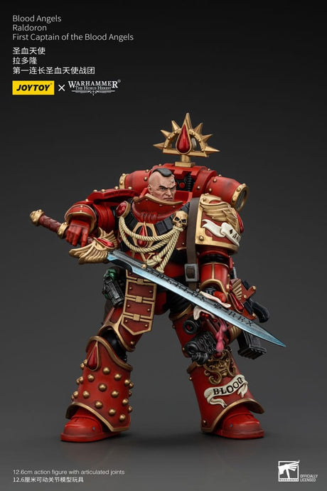 Warhammer: The Horus Heresy - Blood Angels Raldoron Action Figure, 1/18, 13 cm