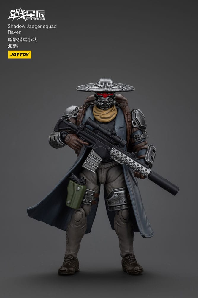 Battle For the Stars Shadow Jaeger Squad Raven Action Figure, 16 cm by Joy Toy