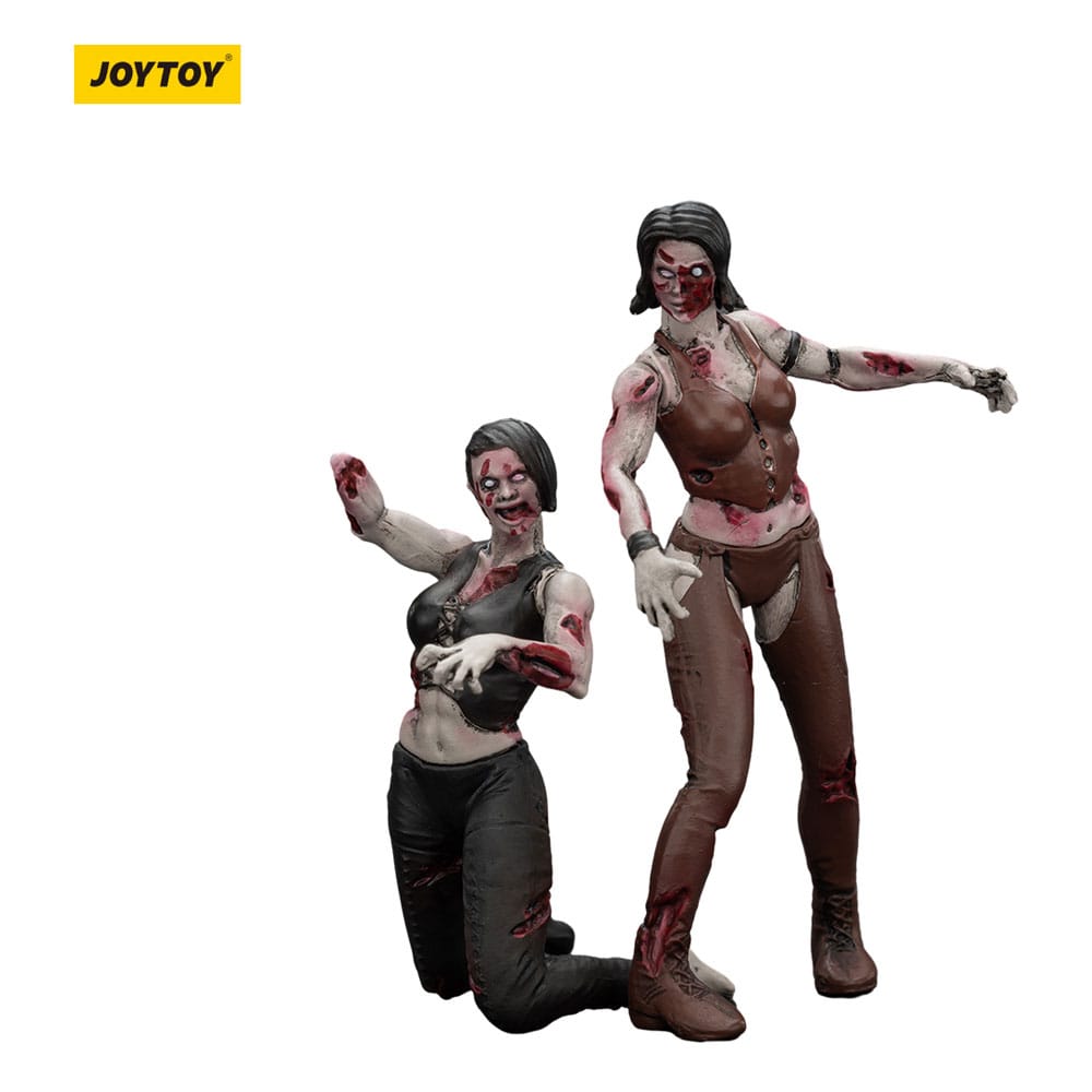 Joy Toy Zombie Dark Source Female Wrestlers Action Figures 2-pack