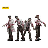 Zombie Dark Source Scientist Quad-Pack | Joy Toy Action Figures (8cm)