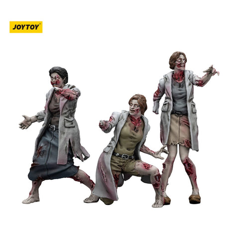 Zombie Dark Source 3-Pack Medics Action Figures 8 cm | Joy Toy