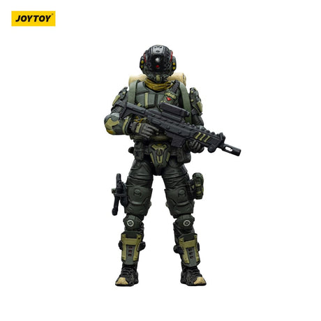 Dark Source Assaulter Rhett Action Figure by Steel Ride Corps, 7cm
