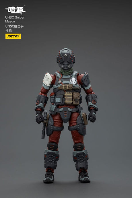 UNSC Dark Source Sniper Mason Action Figure, 7 cm