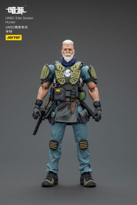 UNSC Dark Source Elite Soldier Hunter Action Figure, 7 cm