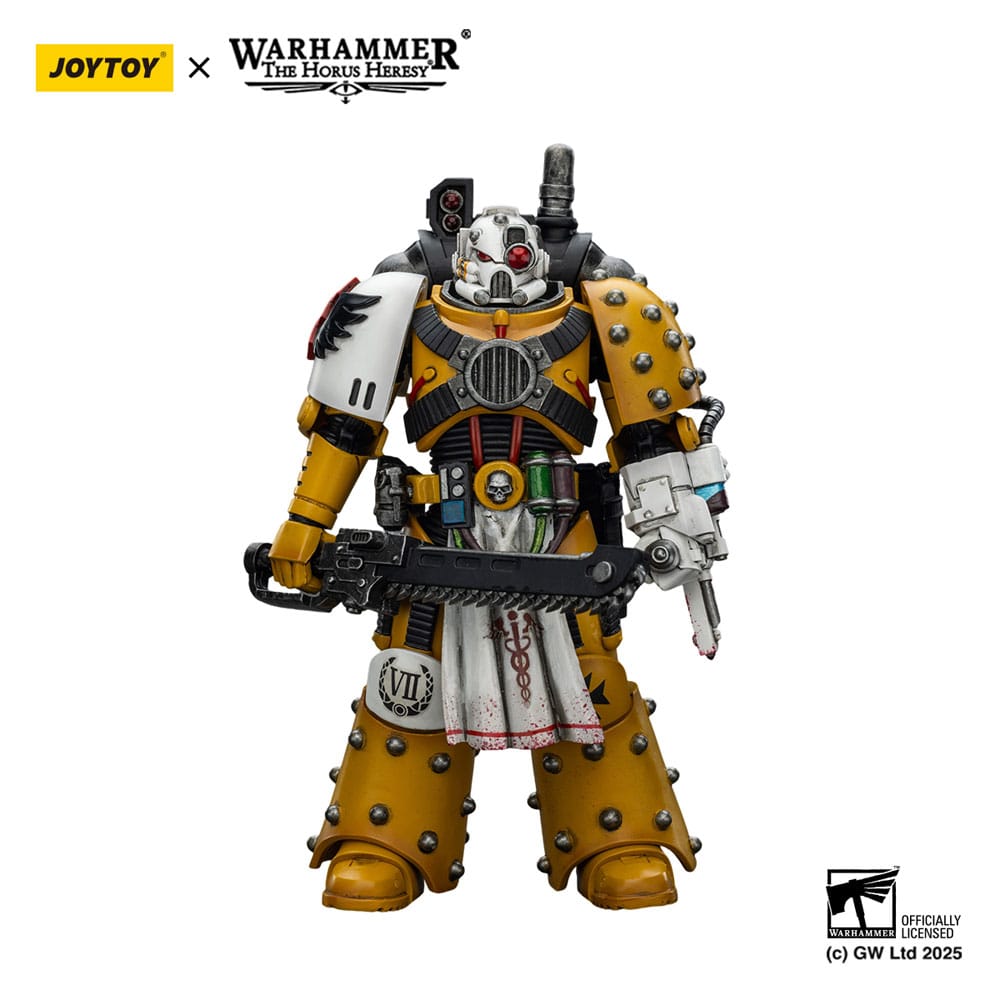 Warhammer 40,000 Imperial Fists Legion Apothecary Action Figure - 12 cm by Joy Toy