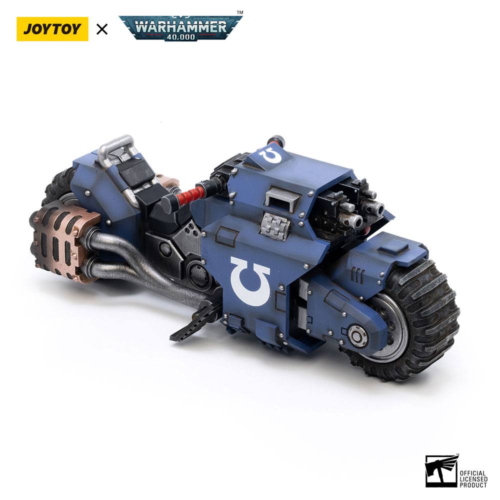 Warhammer 40k Ultramarines Outrider Bike - 1/18 Scale by Joy Toy (CN)