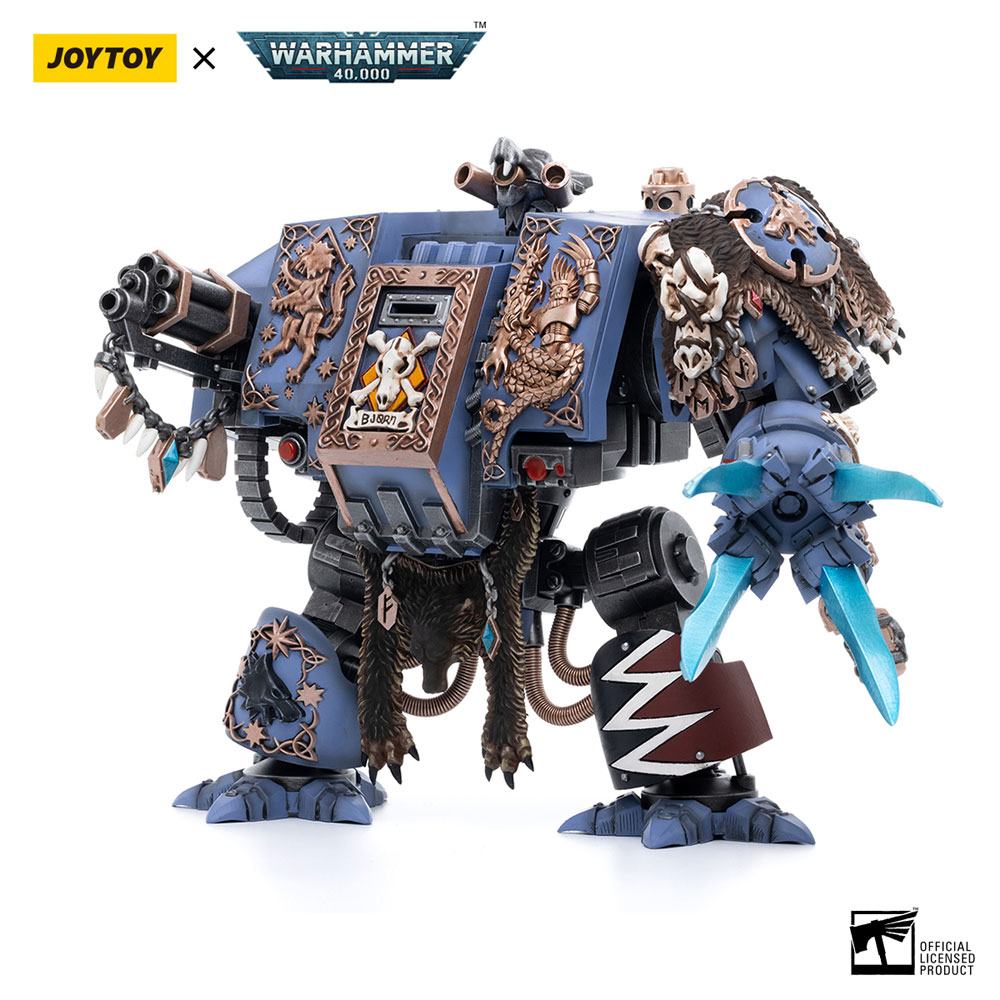 Warhammer 40k Space Wolves Bjorn 1/18 Scale Action Figure
