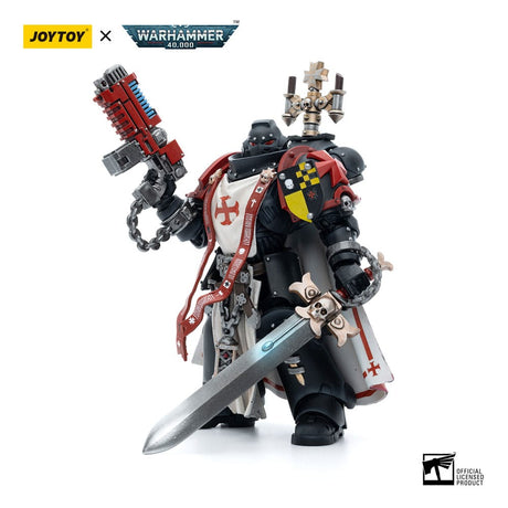 Warhammer 40K Black Templars Sword Brethren Figure by Joy Toy