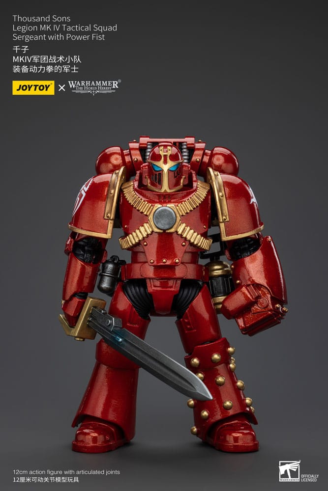 Warhammer Horus Heresy: Thousand Sons Legion Sergeant 1/18 Action Figure