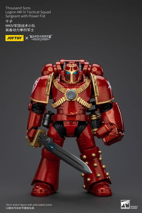 Warhammer Horus Heresy: Thousand Sons Legion Sergeant 1/18 Action Figure