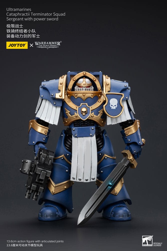 Warhammer 1/18 Ultramarines Cataphractii Terminator Action Figure 14cm - Joy Toy