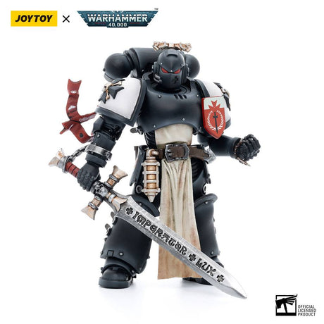 Warhammer 40k: 1/18 Rolantus Black Templars Action Figure