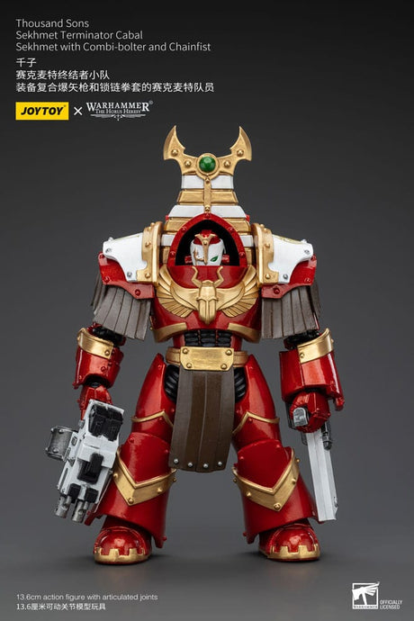 Warhammer Horus Heresy: Thousand Sons Sekhmet Terminator 1/18 Figure-Joy Toy