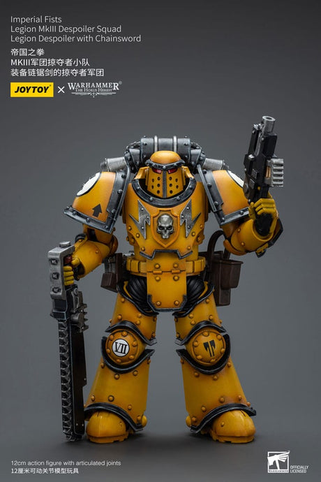Warhammer Horus Heresy Imperial Fists Legion 1/18 Action Figure