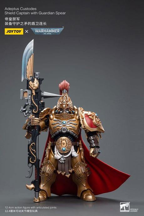 Warhammer 40k Adeptus Custodes Shield Captain Action Figure 12 cm