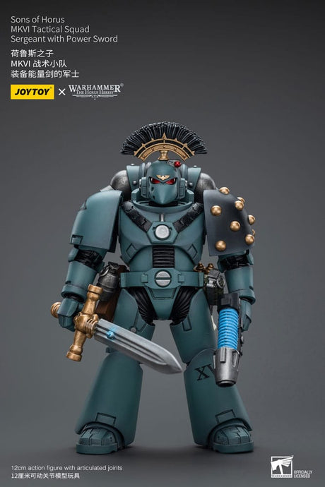 Horus Heresy MKVI Tactical Squad Sergeant Action Figure 1/18 - 12cm