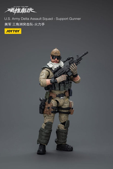 Hardcore Coldplay 1/18 Army Delta Assault Squad Support Gunner