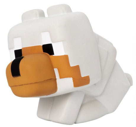 Minecraft Series 2 Mega Squishme Tamed Wolf - 15 cm