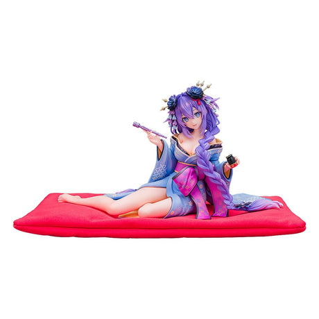 Neptunia x Senran Kagura: 1/7 Purple Heart Kimono Statue