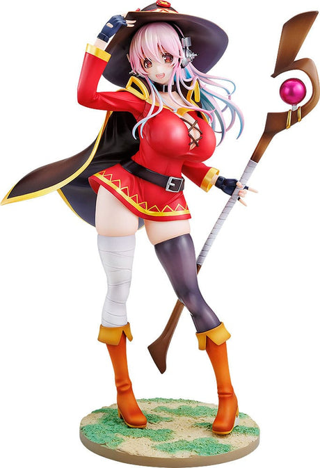 Super Sonico x Konosuba 1/7 PVC Statue, Megumin Outfit, 25cm