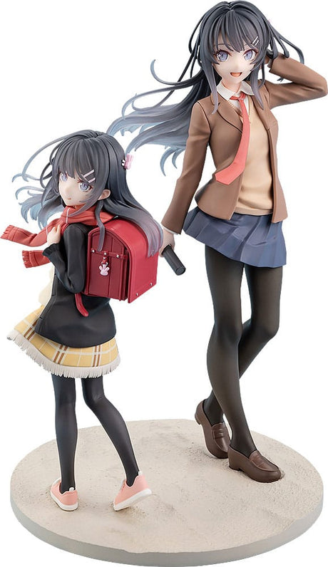 Rascal Does Not Dream of a Knapsack Mai Sakurajima Graduation & Knapsack Kid PVC Statue