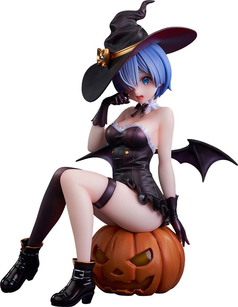 Re:ZERO Halloween Showpiece: Rem - Phantom Night Wizard Edition (17 cm)