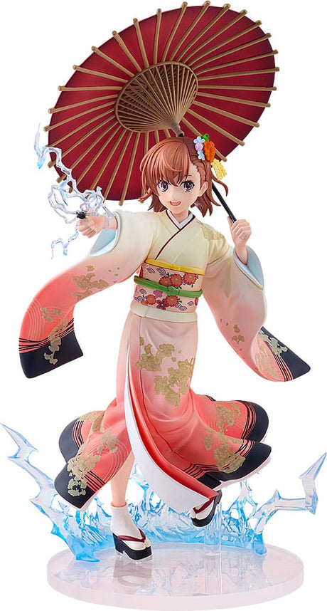 A Certain Scientific Railgun T Mikoto Misaka Furisode Kimono Statue