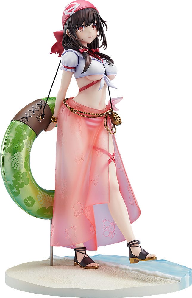 KonoSuba Yunyun Light Novel Cosplay Beach Ver. 1/7 Statue, 25cm