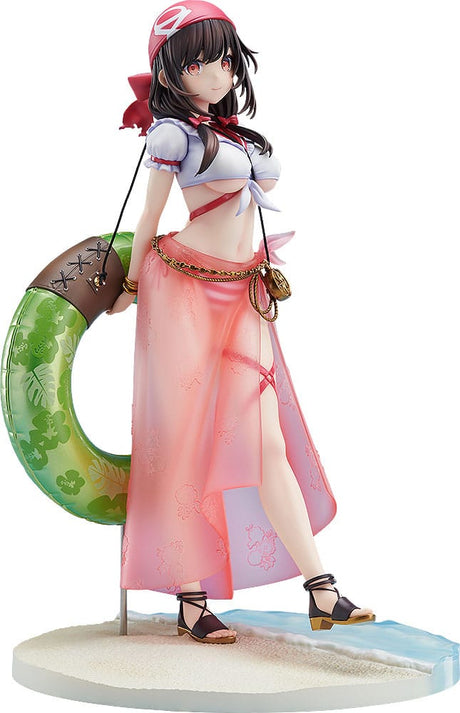 KonoSuba Yunyun Light Novel Cosplay Beach Ver. 1/7 Statue, 25cm