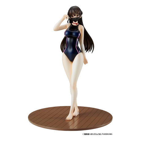 Mishiranu Competitive Swimsuit & Cat Lingerie PVC Statue 26cm