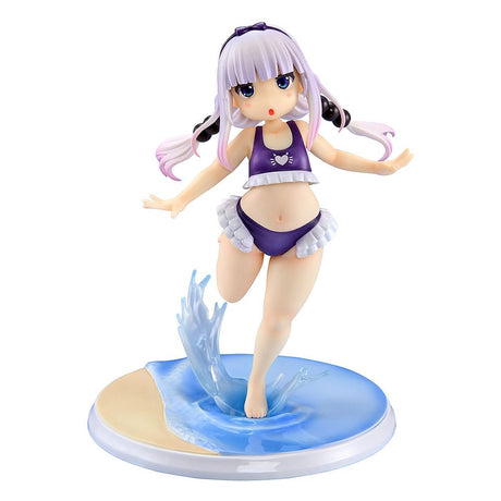 Kobayashi's Dragon Maid Kanna Kamui Swimsuit PVC Statue - Purple