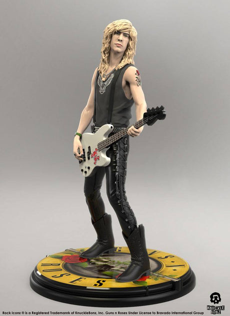 KnuckleBonz Rock Iconz: Guns n' Roses Duff McKagan Limited Edition Statue