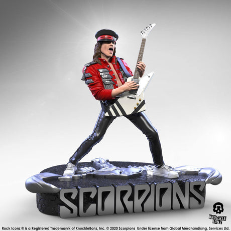 Knucklebonz Scorpions Rock Iconz Statue: Matthias Jabs, Limited Edition 22 cm