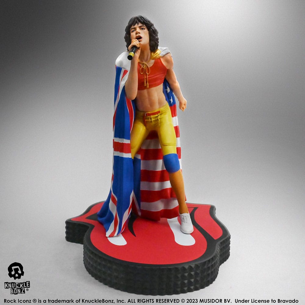 The Rolling Stones Rock Iconz Tattoo You Tour 1981 Mick Jagger Statue