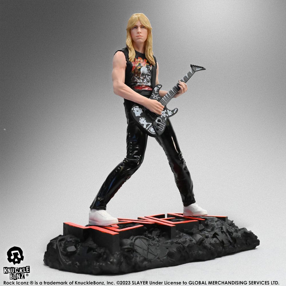 Slayer Rock Iconz 1/9 Jeff Hanneman II 22cm Statue