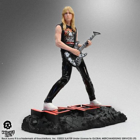Slayer Rock Iconz 1/9 Jeff Hanneman II 22cm Statue